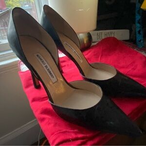 Manolo Blahnik Classic Black Heels